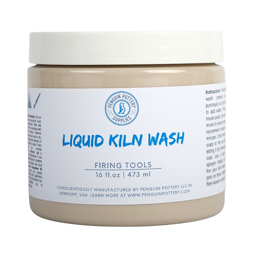 [PP-CH-KLNWSH-16] Penguin Pottery - Liquid Kiln Wash (Pint | 16 fl oz | 473 ml)