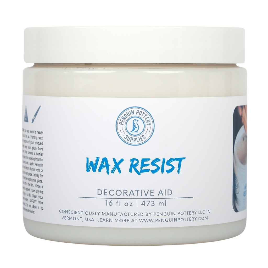 Penguin Pottery - Wax Resist (Pint | 16 fl oz | 473 ml)