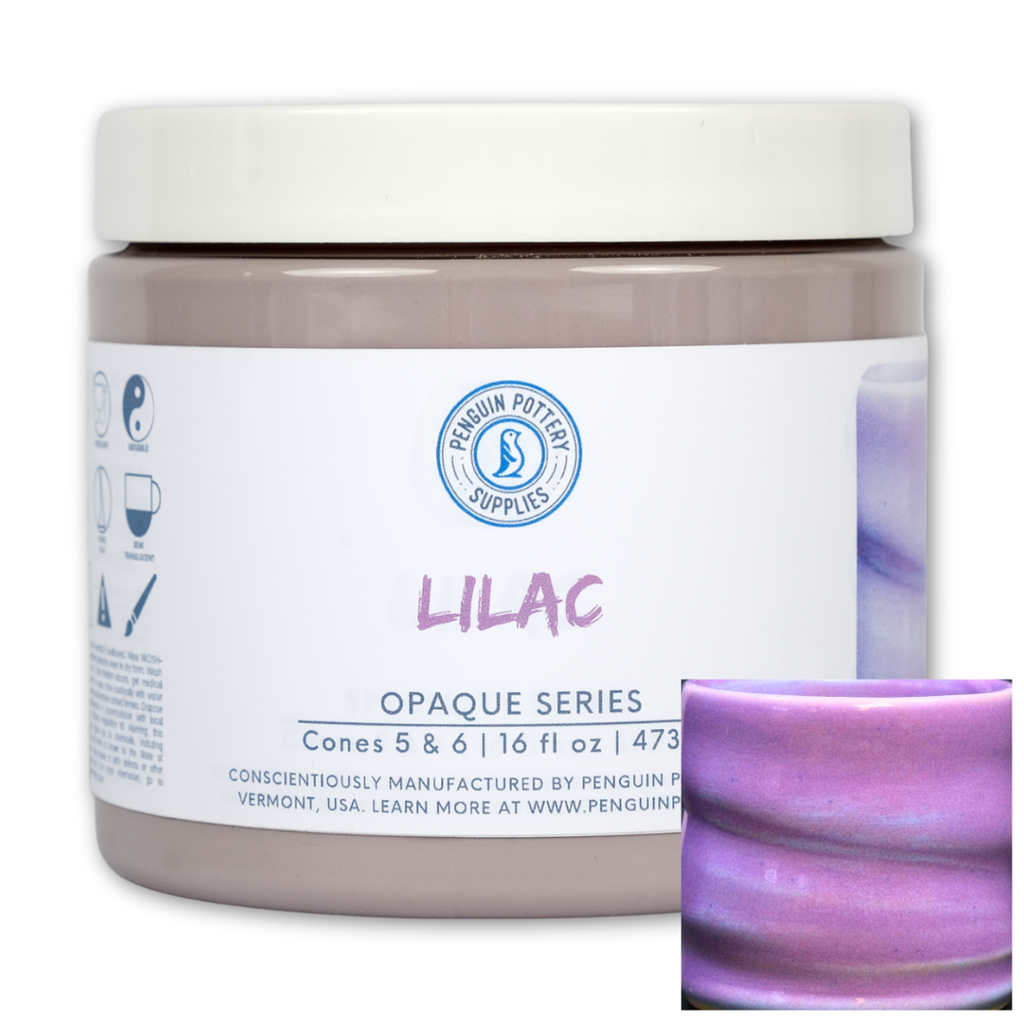[PP-GZ-MH-301] Penguin Pottery - Opaque Series - Lilac (Pint | 16 fl.oz | 473 ml)