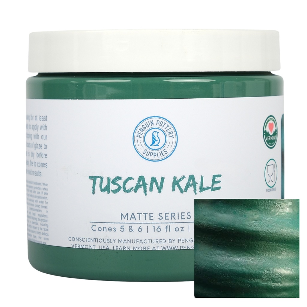 [PP-GZ-MH-287] Penguin Pottery - Matte Series - Tuscan Kale Matte (Pint | 16 fl.oz | 473 ml)