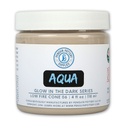 Penguin Pottery - Glow in the Dark Series - Aqua (4 fl.oz | 118 ml) (4 fl.oz. | 118 ml)