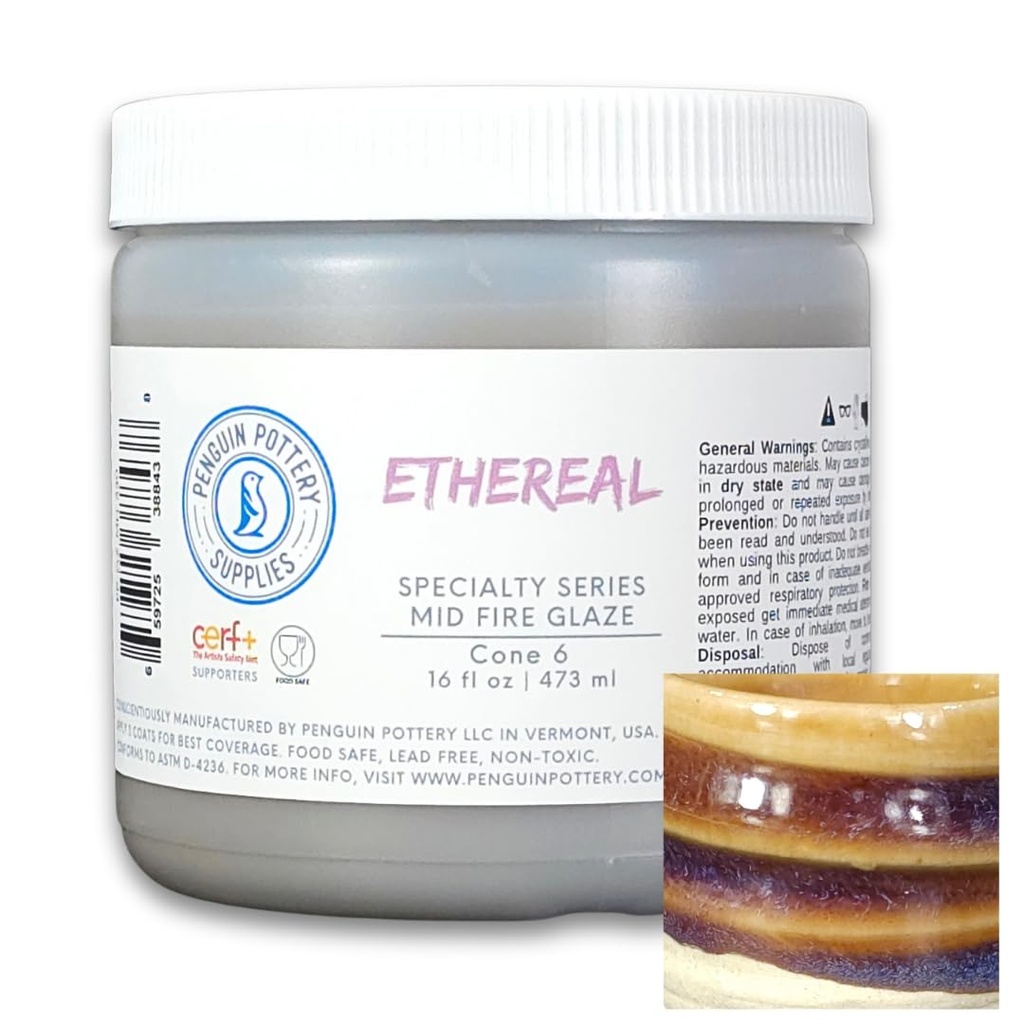 Penguin Pottery - Specialty Series - Ethereal (Pint | 16 fl.oz | 473 ml)