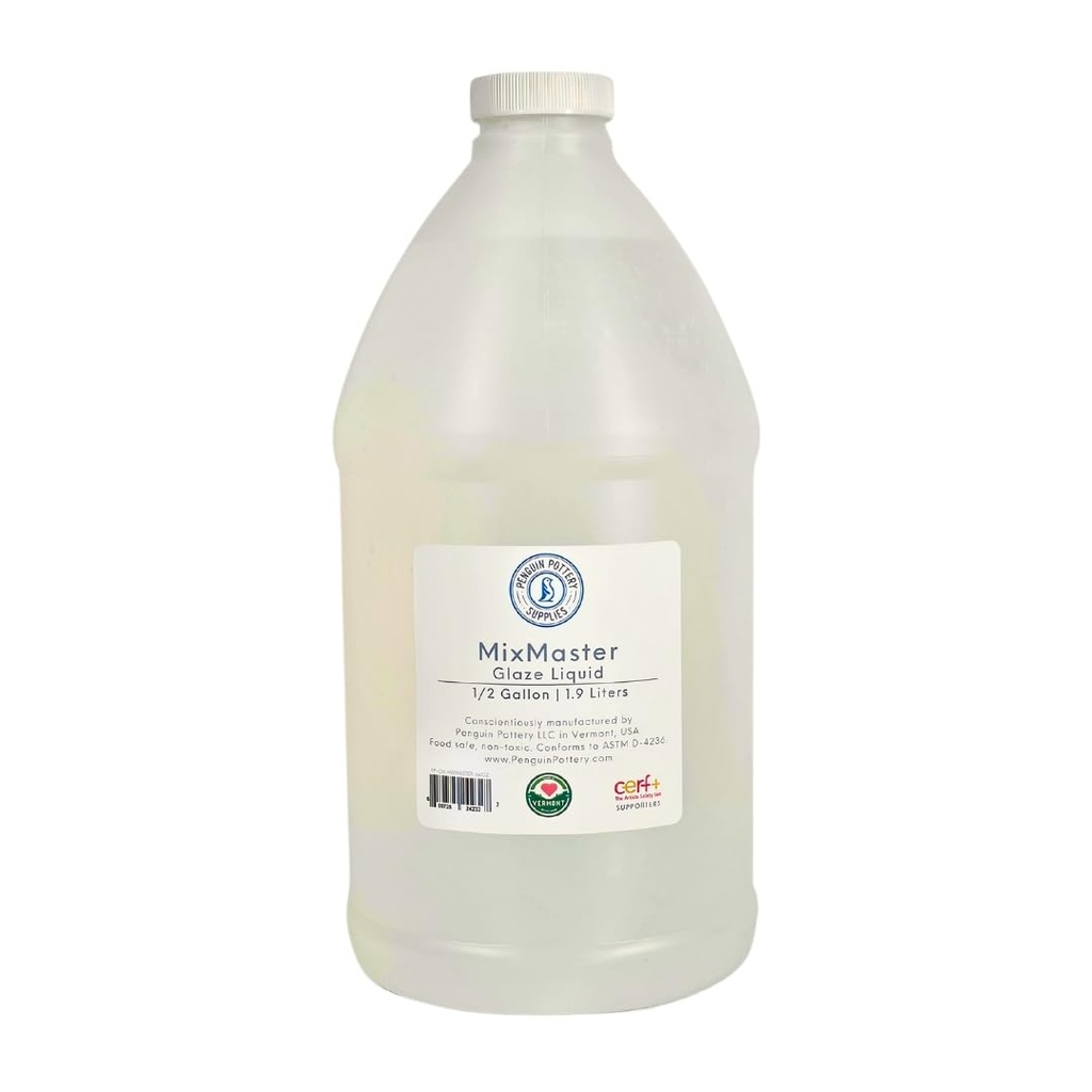 Penguin Pottery - MixMaster Glaze Liquid (64 fl oz | 1.9 l)