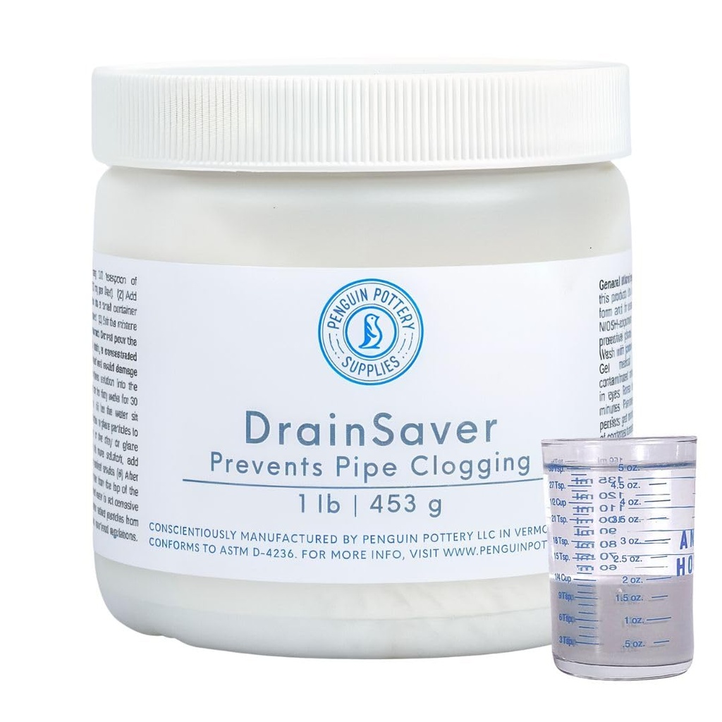 [PP-CH-DSAVER-1LB] Penguin Pottery - DrainSaver (1 lb | 453 g)