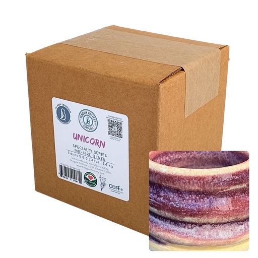 [PP-GZ-MH-339-DRY-3LB] Penguin Pottery - Specialty Series - Unicorn (Dry | 3 lbs | 1.4 kg)